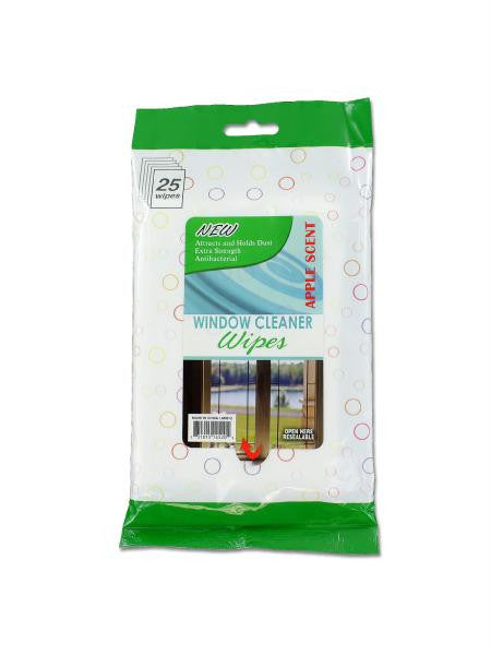 Window Cleaning Wipes (Available in a pack of 12)