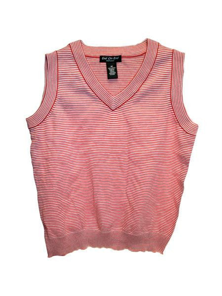 Red Striped Vest Assorted Sizes (Available in a pack of 18)