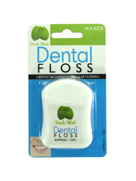 Fresh Mint Dental Floss (Available in a pack of 24)