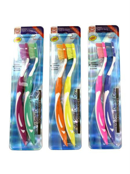 Medium Bristle Toothbrushes Set (Available in a pack of 24)