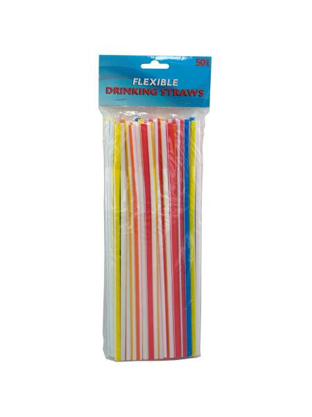 Flexible Drinking Straws (Available in a pack of 12)