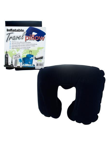 Inflatable Travel Pillow (Available in a pack of 24)