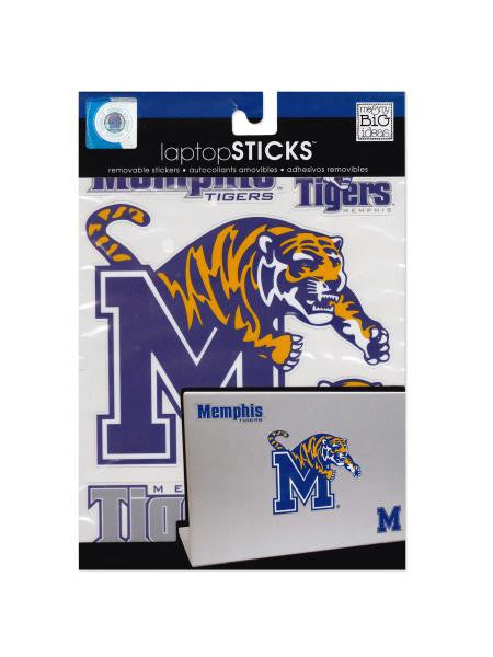 Memphis Tigers Removable Laptop Stickers (Available in a pack of 24)