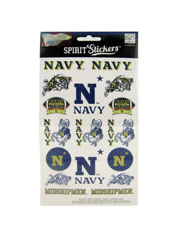 Navy Spirit Stickers (Available in a pack of 24)