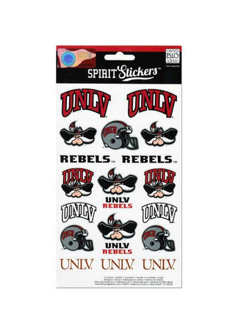 University Of Las Vegas Rebels Spirit Stickers (Available in a pack of 24)