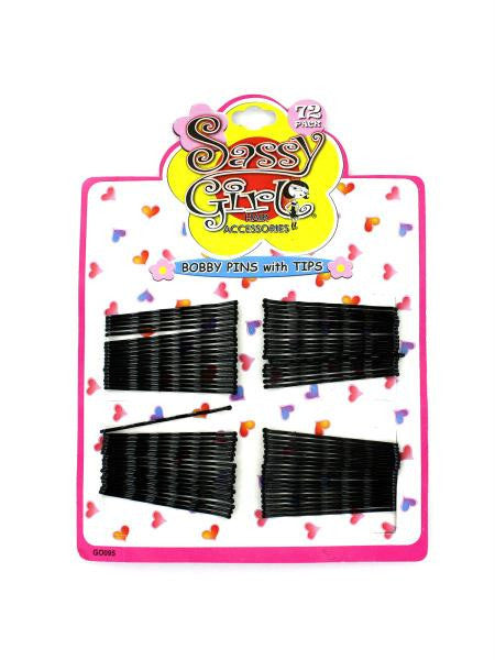 Black Bobby Pin Set (Available in a pack of 24)