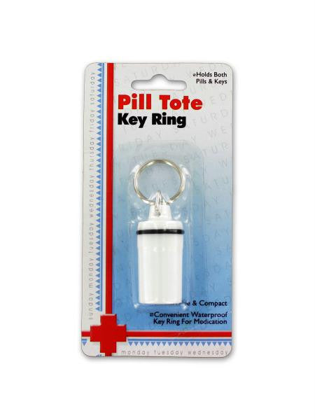 Pill Tote Key Ring (Available in a pack of 12)