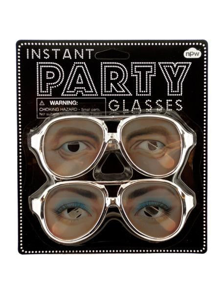 Instant Party Glasses (Available in a pack of 24)