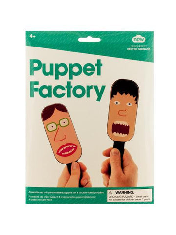 Puppet Factory Paddle Puppet Making Kit (Available in a pack of 24)