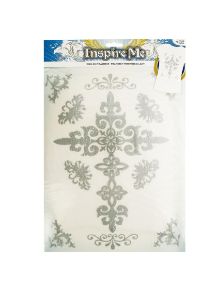 Iron-On Decorative Cross Transfers (Available in a pack of 30)