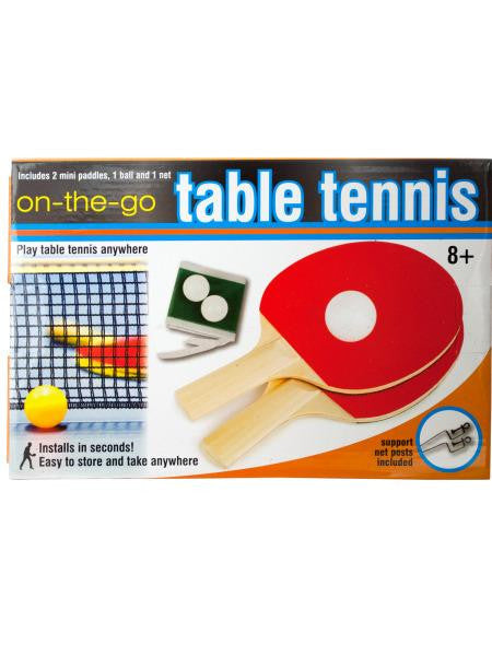 Portable Table Tennis Set (Available in a pack of 4)