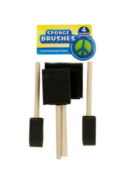 Assorted Sponge Rollers &amp; Brushes (Available in a pack of 24)