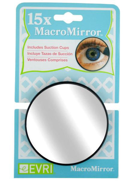 15X MacroMirror with Suction Cups (Available in a pack of 24)