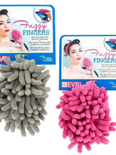 Fuzzy Fingers Mini Microfiber Mitt (Available in a pack of 24)