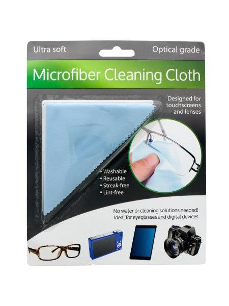 Optical Grade Microfiber Cleaning Cloth (Available in a pack of 24)