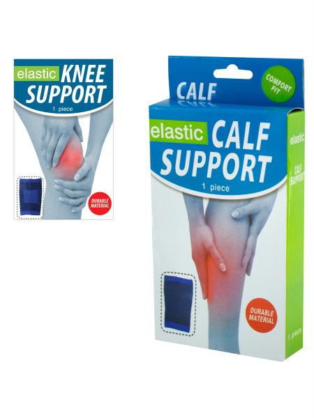 Elastic Calf &amp; Knee Support Brace (Available in a pack of 12)