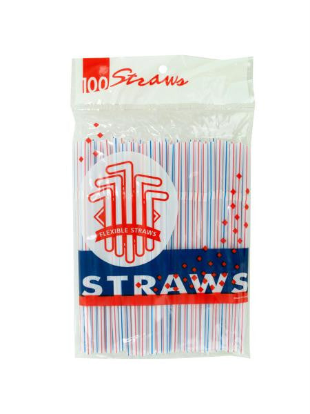 Flexible Drinking Straws (Available in a pack of 25)