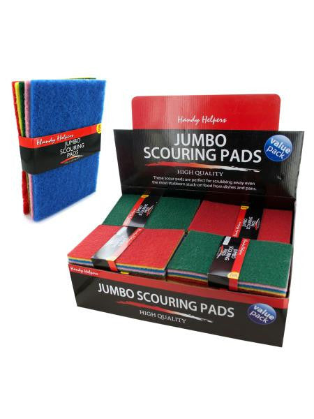 Jumbo Scouring Pads Countertop Display (Available in a pack of 25)