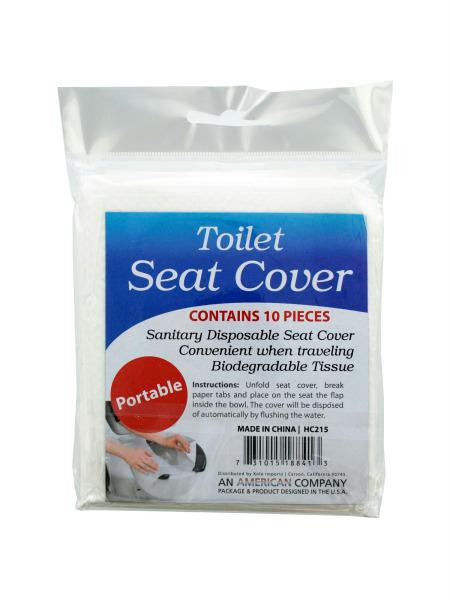 Disposable Toilet Seat Covers (Available in a pack of 24)