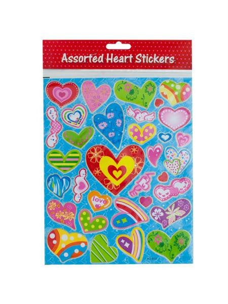 Heart Stickers (Available in a pack of 24)