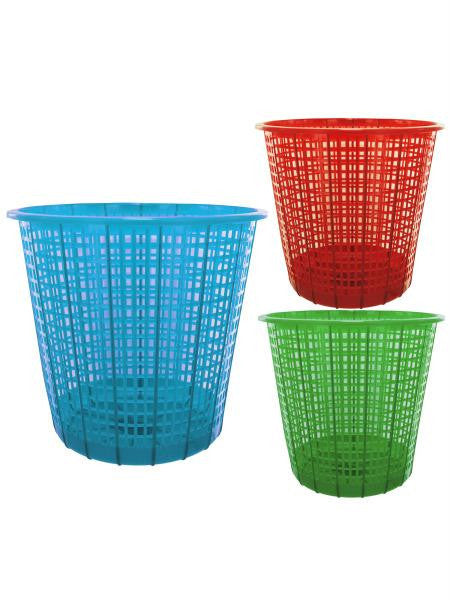 Plastic Mesh Trash Can (Available in a pack of 18)