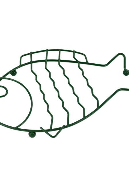 Green Wire Fish Trivet (Available in a pack of 24)