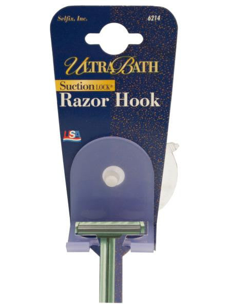 Suction Cup Razor Hook (Available in a pack of 24)