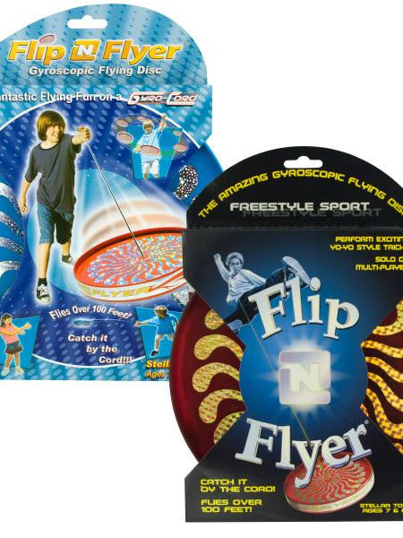 Flip N Flyer Gyroscopic Flying Disc (Available in a pack of 12)