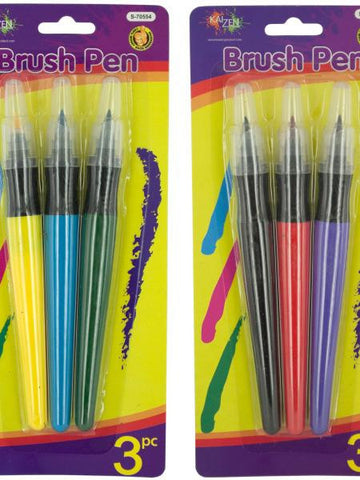 Paint Brush Colored Marker Set (Available in a pack of 24)