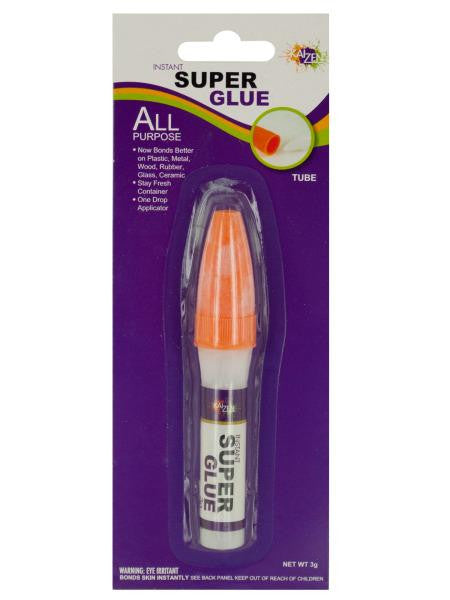 All Purpose Instant Super Glue Tube (Available in a pack of 24)