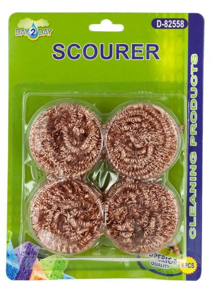 Copper Kitchen Scourer Pad Set (Available in a pack of 24)