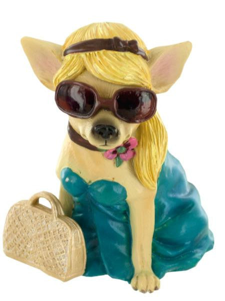 Aye Chihuahua Fashion Figurine (Available in a pack of 6)