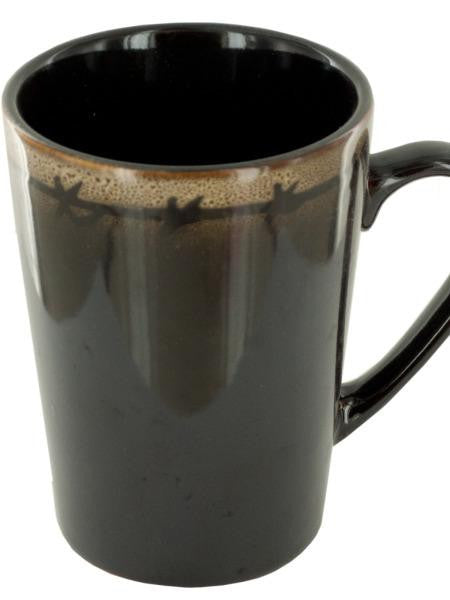 Brown &amp; Almond Ceramic Mug (Available in a pack of 6)