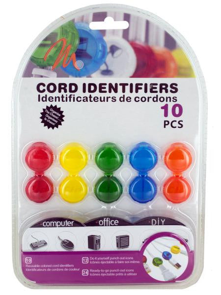 Cord identifier- 10pk (Available in a pack of 12)