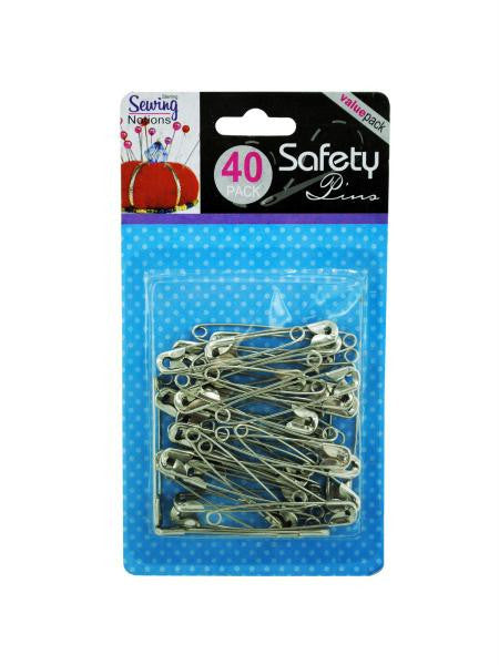 Jumbo Metal Safety Pins (Available in a pack of 24)