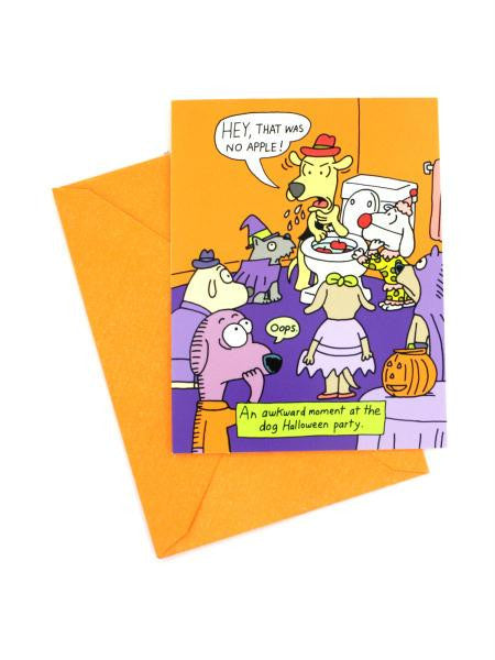 Funny Halloween Invitations (Available in a pack of 24)