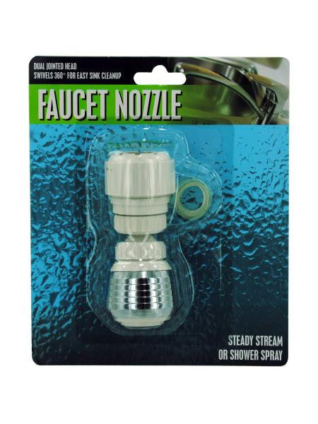 Dual Jointed Faucet Nozzle (Available in a pack of 12)