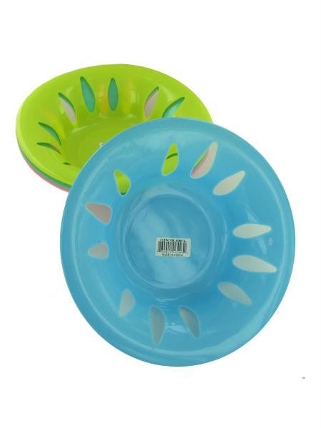 Round Plastic Basket Bowl (Available in a pack of 24)