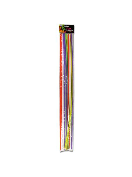 Jumbo Novelty Straws (Available in a pack of 12)