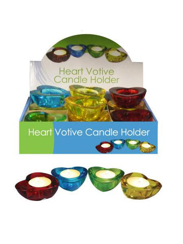 Heart Votive Candle Holder Countertop Display (Available in a pack of 6)