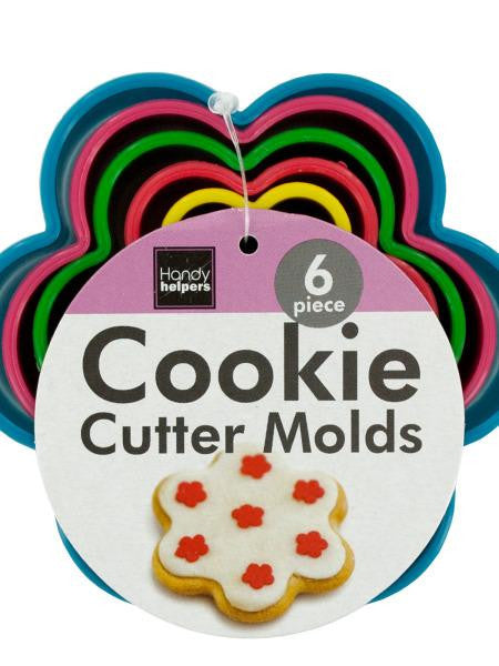 Flower Shape Cookie Cutter Molds Set (Available in a pack of 24)