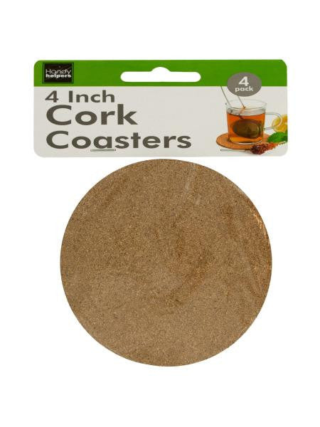 Cork Beverage Coasters Set (Available in a pack of 24)