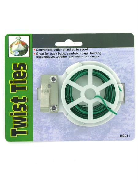 Twist Ties with Reel (Available in a pack of 24)