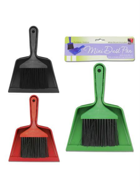 Mini Brush and Dust Pan Set (Available in a pack of 24)