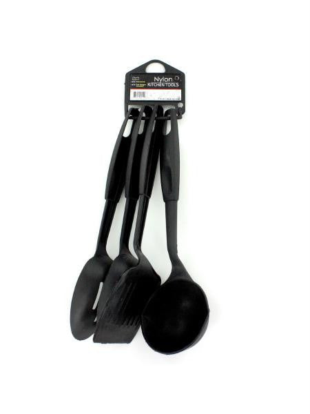 Nylon Kitchen Tools with Hanger (Available in a pack of 24)