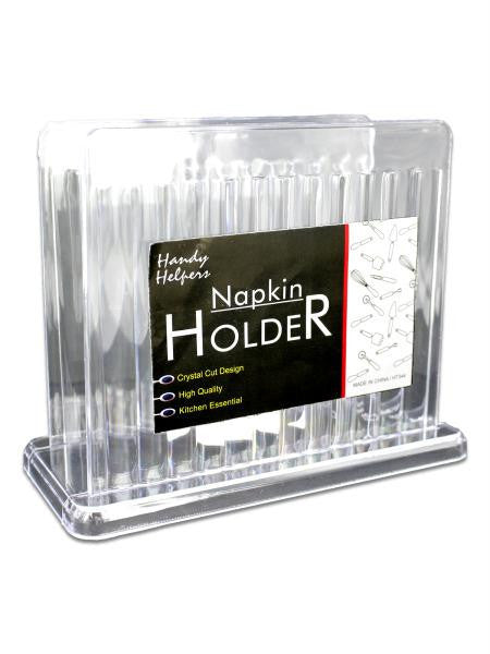 Crystal Cut Napkin Holder (Available in a pack of 24)