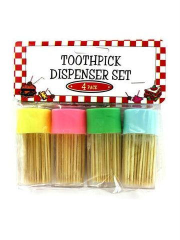 Toothpick Dispenser Set (Available in a pack of 12)