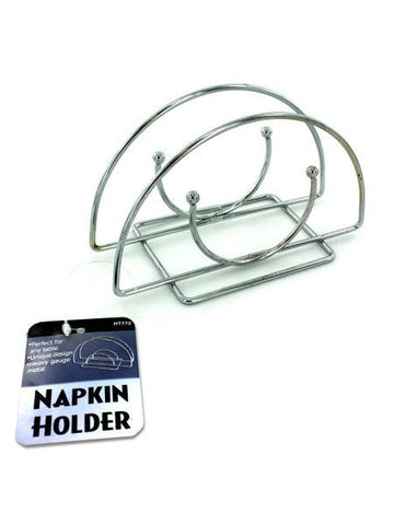 Wire Chrome Napkin Holder (Available in a pack of 24)