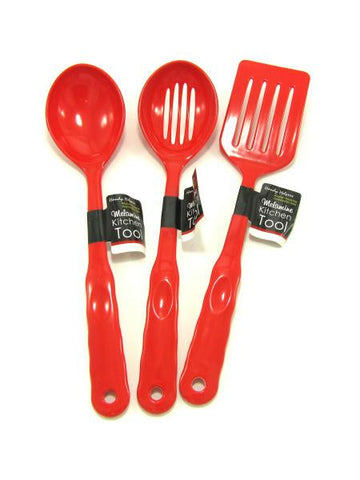 Red Melamine Kitchen Tools (Available in a pack of 12)