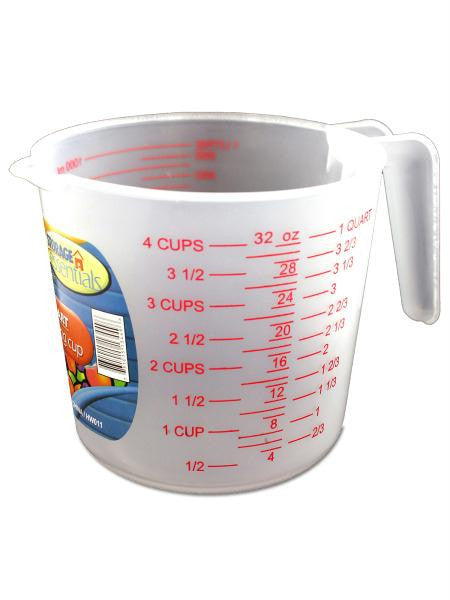 One Quart Measuring Cup (Available in a pack of 24)